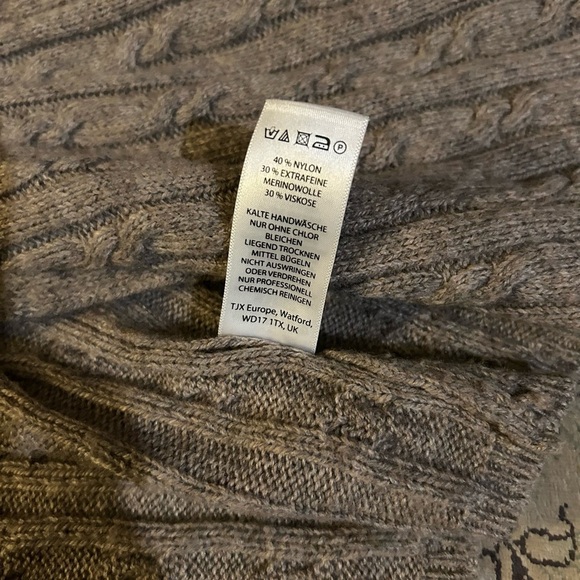 Cynthia Rowley Beige Cardigan Size X Small - Picture 7 of 7